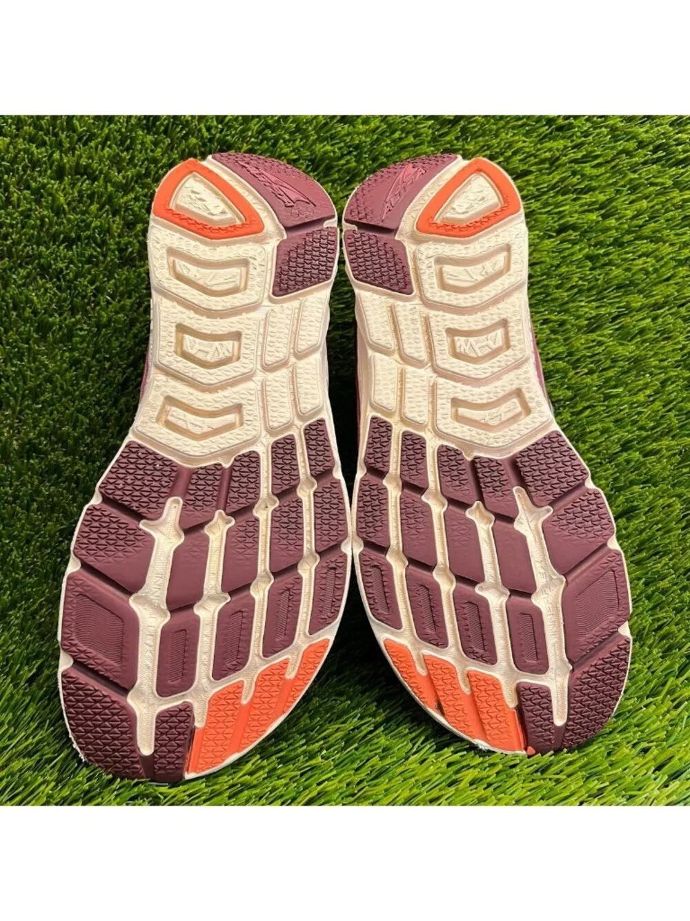 Altra Rivera Womens Size 8 Maroon White Athletic Running Walking Shoes Sneakers